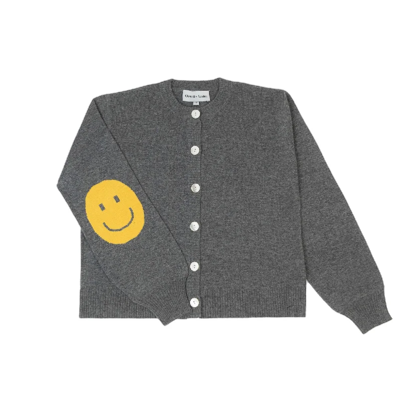 Smile Patch Cardigan