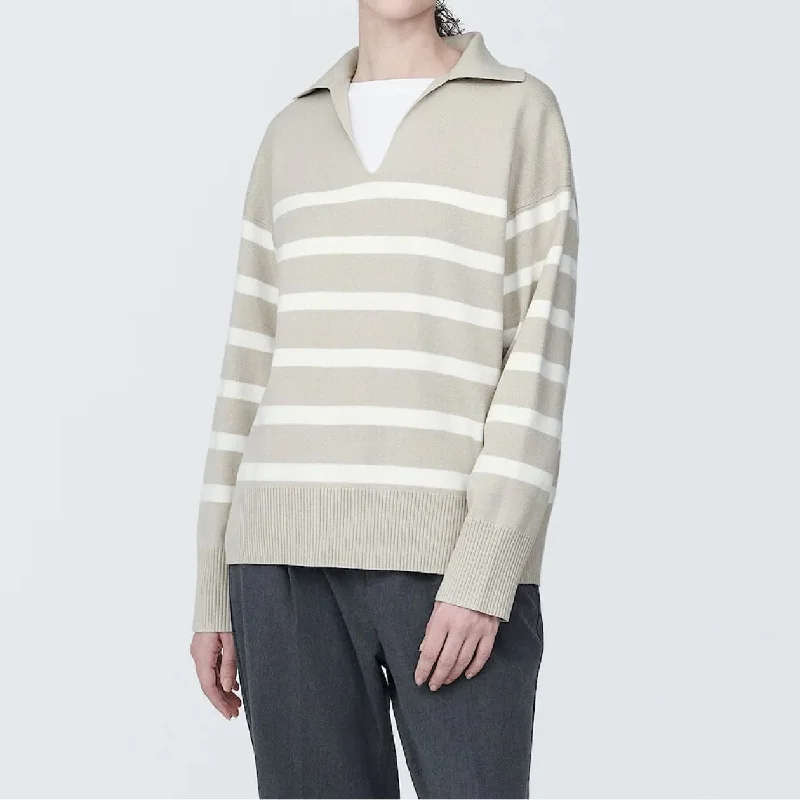 Oatmeal stripe / XS