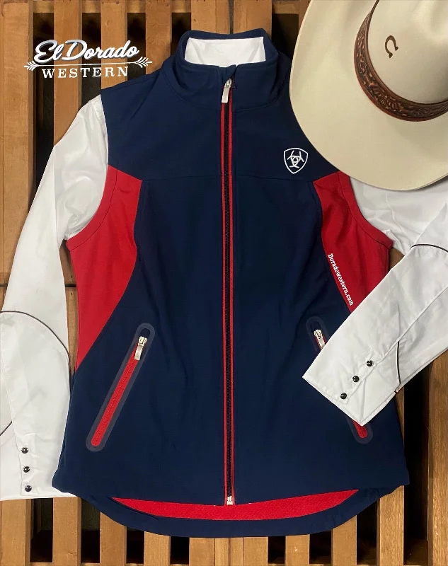 Ariat Women's New Team Softshell Vest - Navy