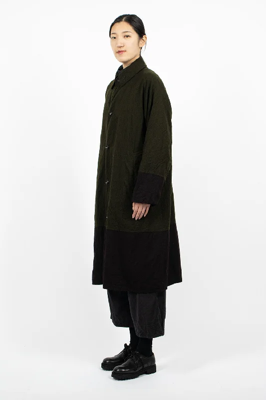 Bobi Coat Dark Khaki/Navy