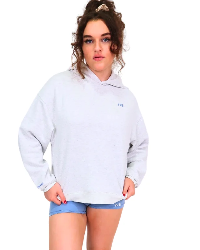 NS women heather grey jumper