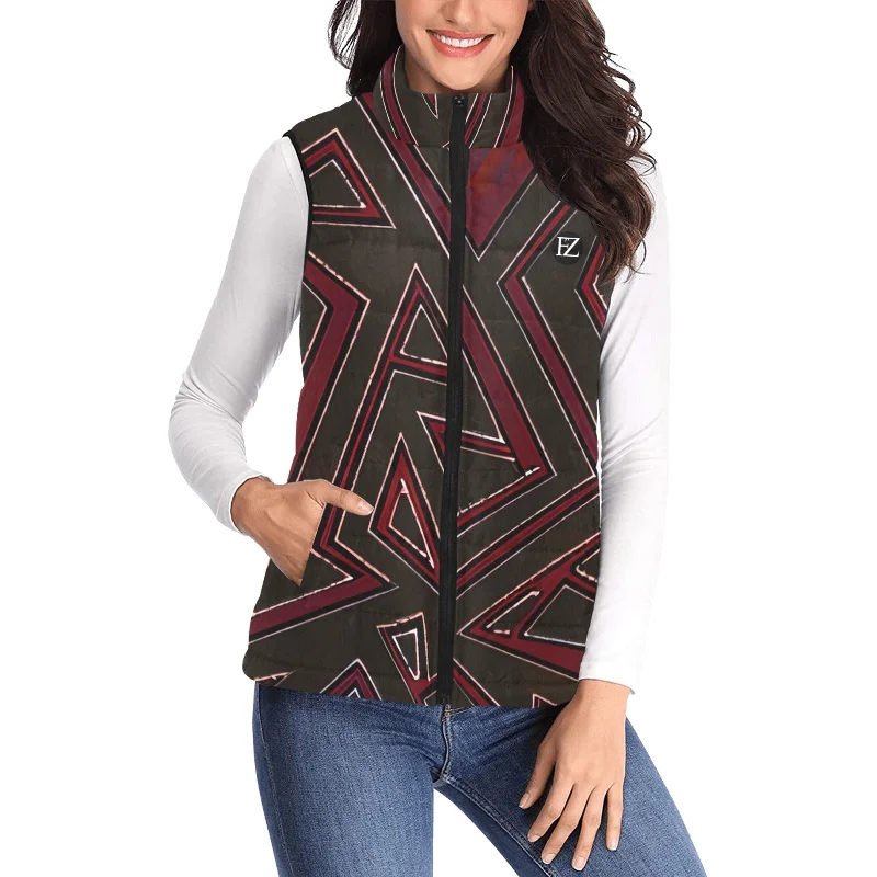 FZ  Women's African Print Puff Jacket 2