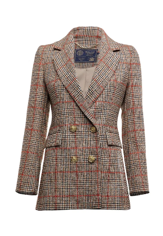 Double Breasted Blazer - Orange Windsor