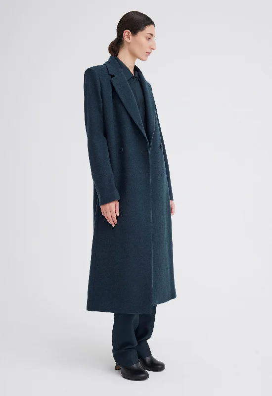 Howell Merino Wool Coat - Bavaria Green