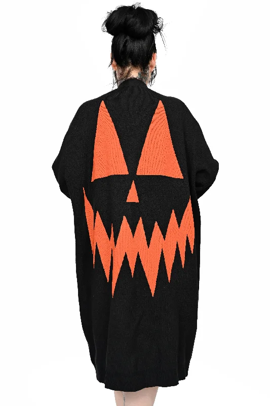 Carving Party Oversized Sweater