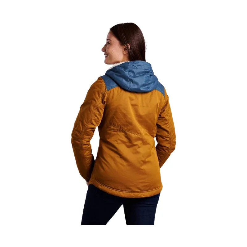 Kuhl Women's Celeste Lined Hoody - Antique Gold/Dusty Blue