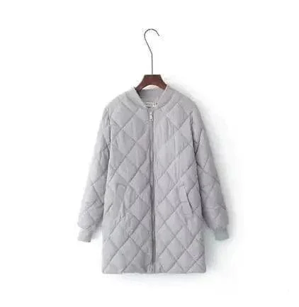 Long Style Cotton Padded Coat 2