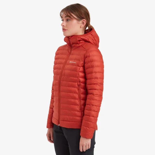 Montane Women's Icarus Hooded Synthetic Insulated Jacket - Saffron Red