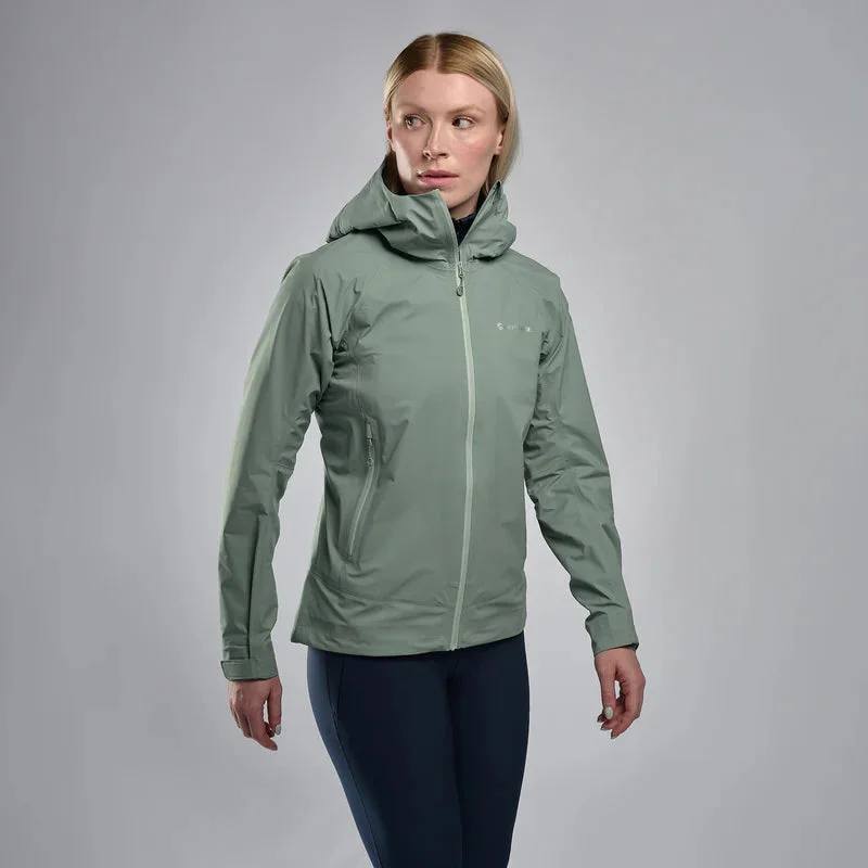 Montane Women's Phase Lite GTX Waterproof Jacket - Pale Sage