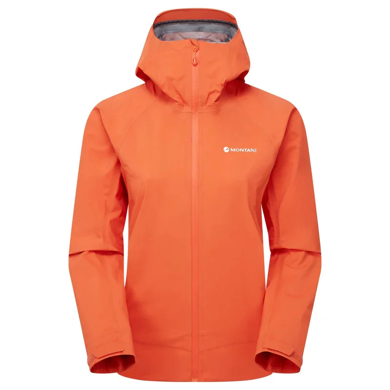 Montane Women's Phase Lite GTX Waterproof Jacket - Tigerlily