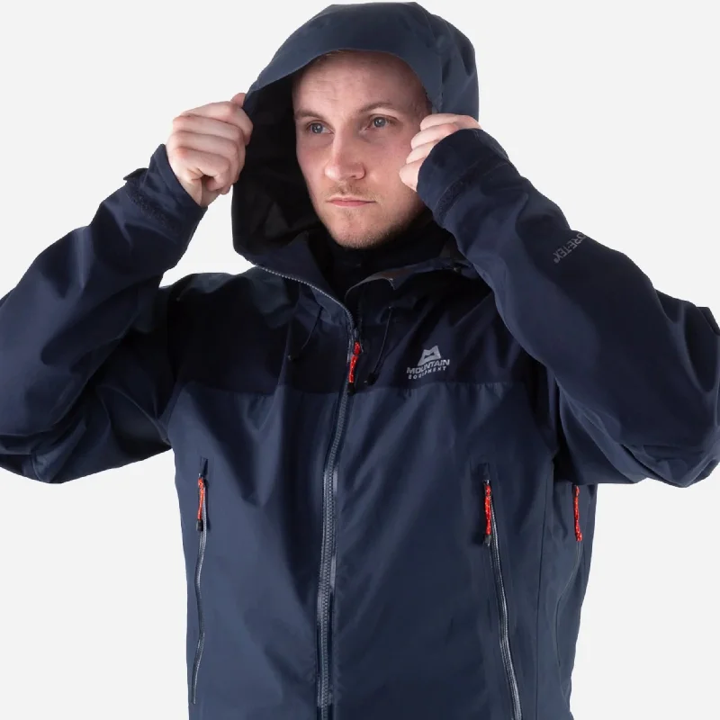 Mountain Equipment Saltoro Men's GTX Waterproof Jacket - Lapis Blue/Medieval