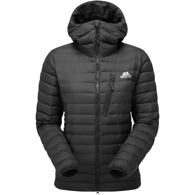 Mountain Equipment Women's Earthrise Hooded Down Jacket - Black