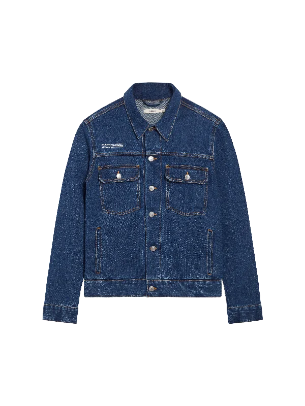 Nettle Denim Jacket—mid wash