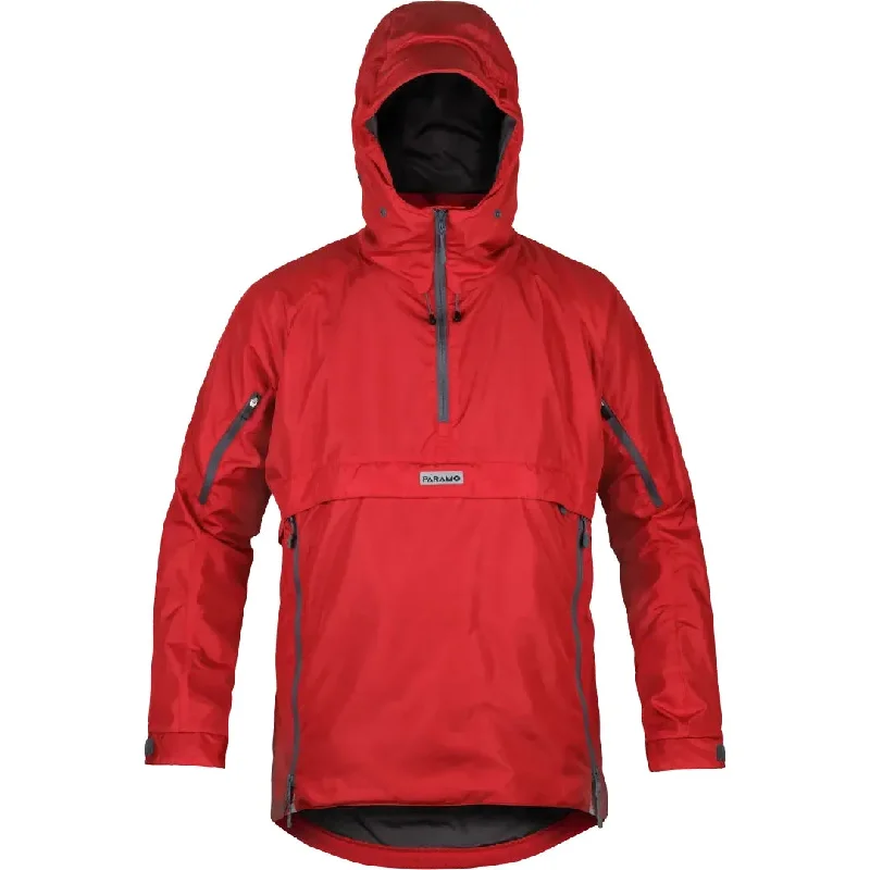 Paramo Men's Velez Adventure Waterproof Smock - Fire Red