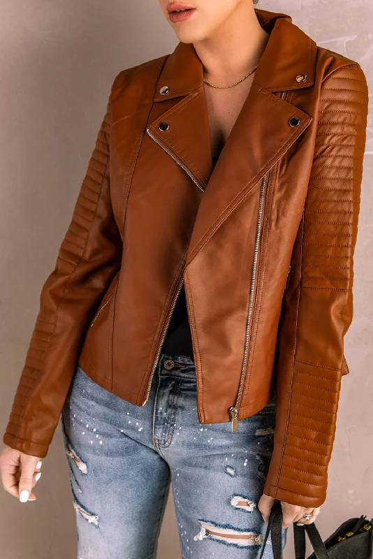 FZ Women's Faux Leather Jacket