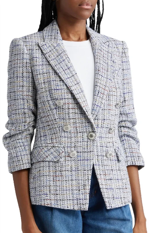 Ryland Dickey Jacket In Blue Multi