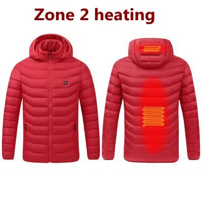 2 Areas Heated Red / M