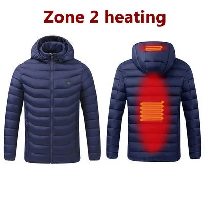 2 Areas Heated Blue / M