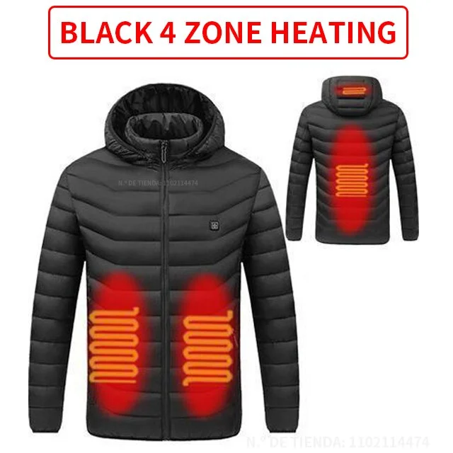 USB Electric Battery Hooded Jackets