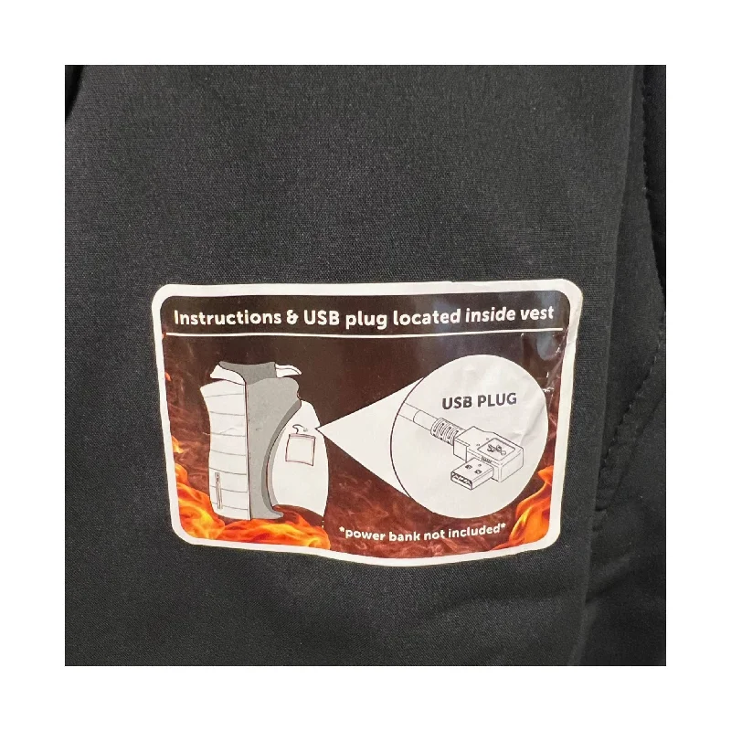 World Famous Women's Heated Vest - Black