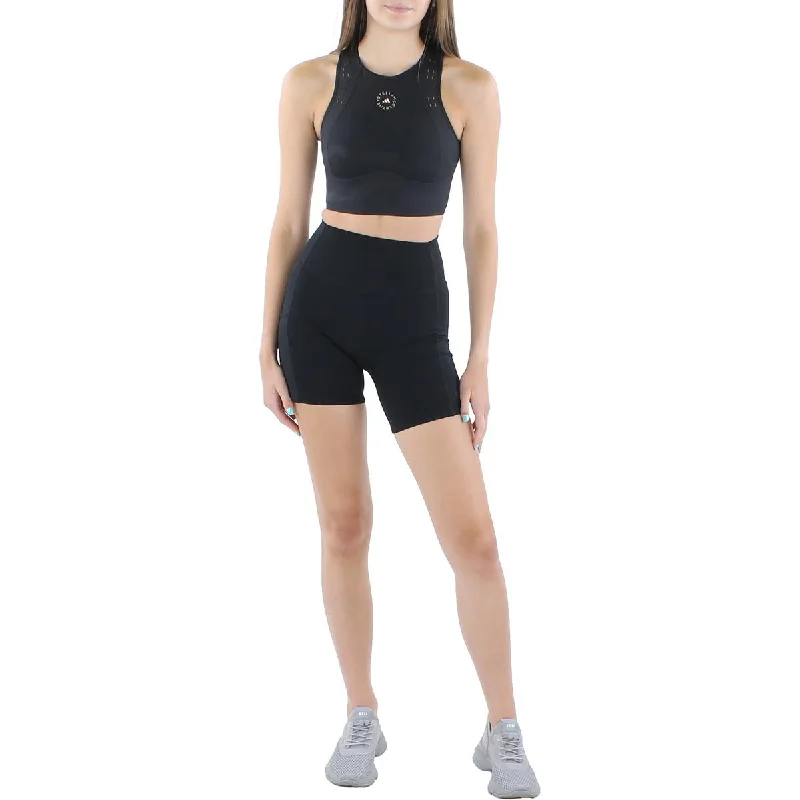 Adidas Stella McCartney Womens Fitness Workout Crop Top