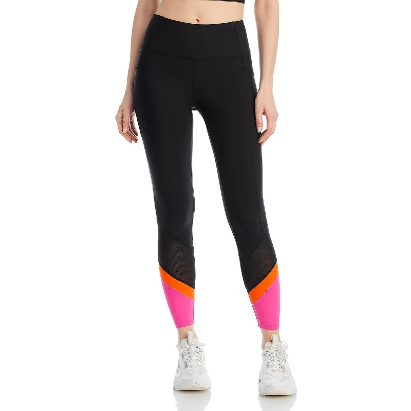 Aqua Womens Fitness Activewear Athletic Leggings