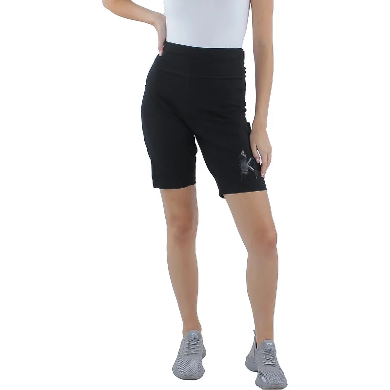 Karl Lagerfeld Paris Womens Stretch Elastic Bike Short