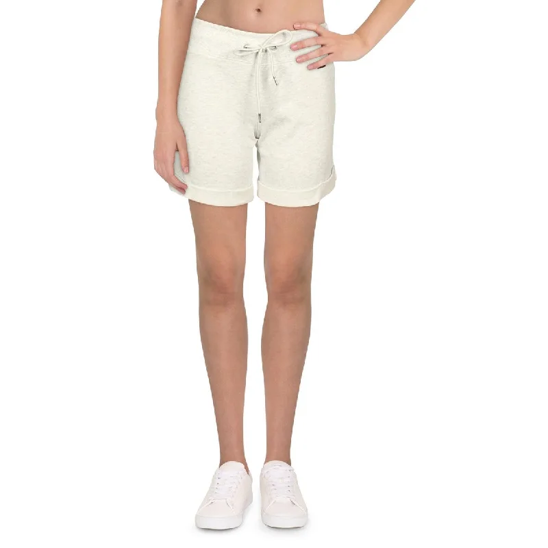 Tommy Hilfiger Sport Womens Heathered Fitness Shorts