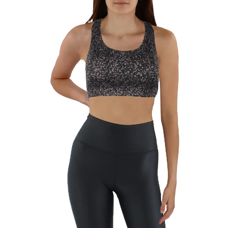 X by Gottex Womens Printed Running Athletic Bra