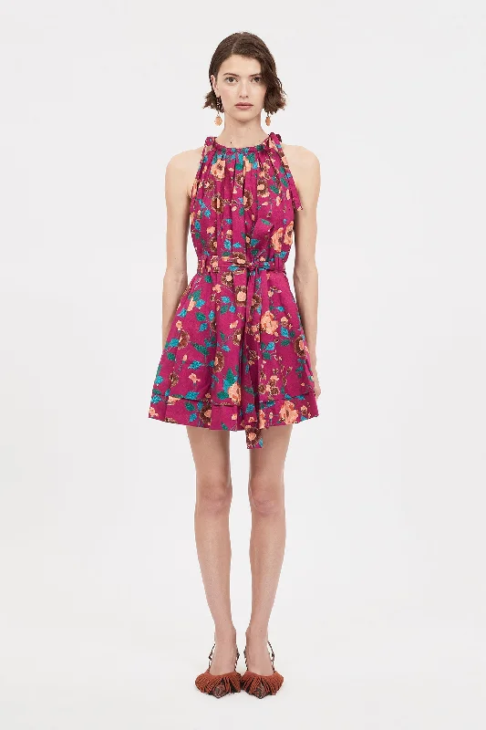 Brienne Cotton Poplin Mini Dress