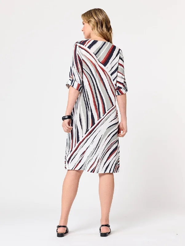 Coline Elbow Sleeve Dress