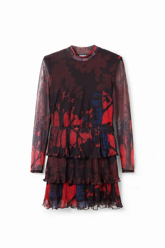 Desigual M. Christian Lacroix Short Pleated Dress