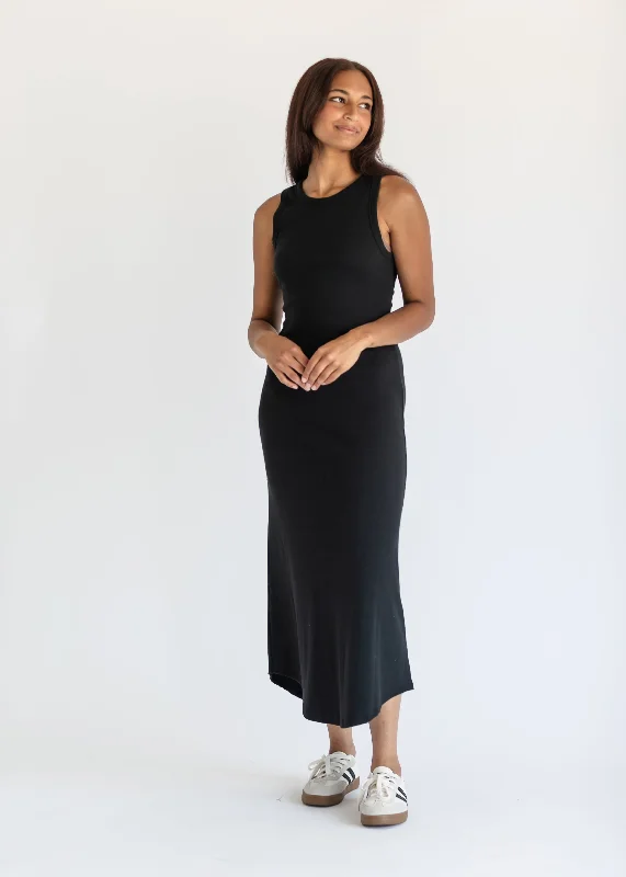 Goodwin Ribbed Knit Maxi Dress