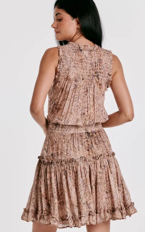 Melodie Southwest Snake Print Dress