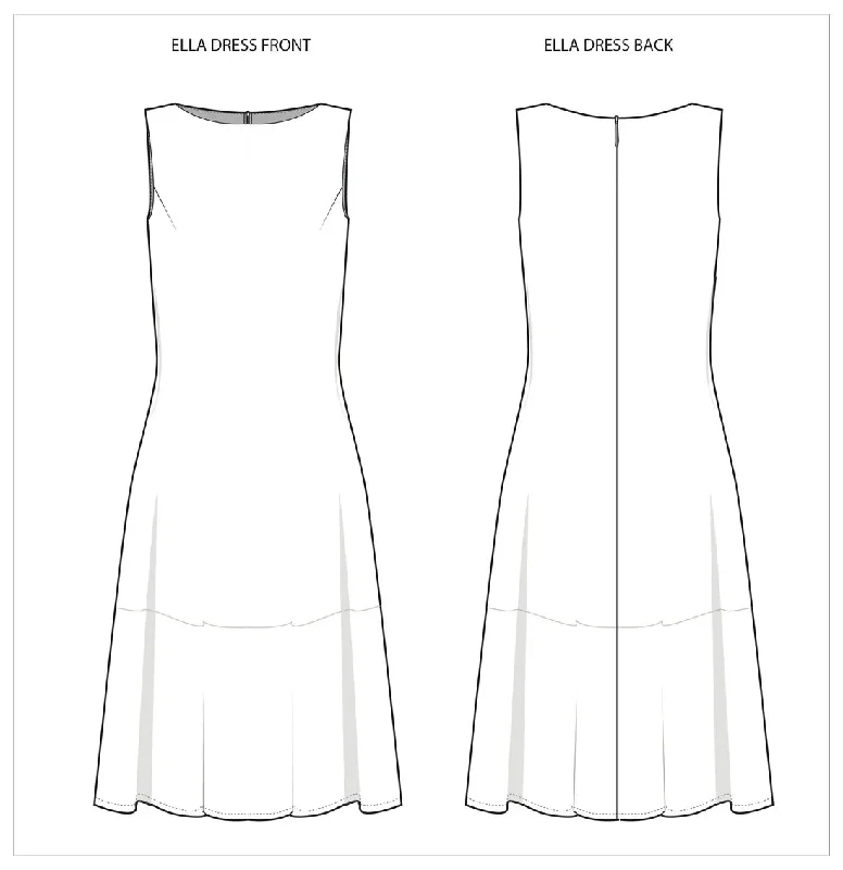 PDF Pattern - Ella Dress | Pattern Scout