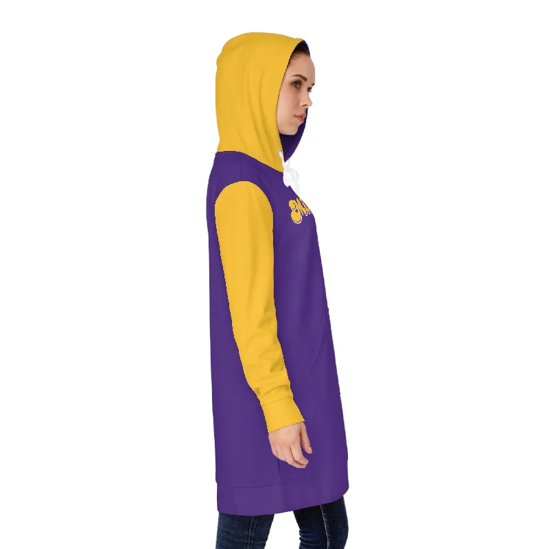 Hoodie Dress - Purple/Gold - Minnesota (Retro)