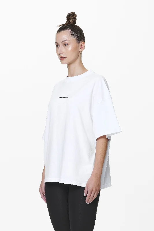 Bel Air Heavy Oversized Tee White Gum