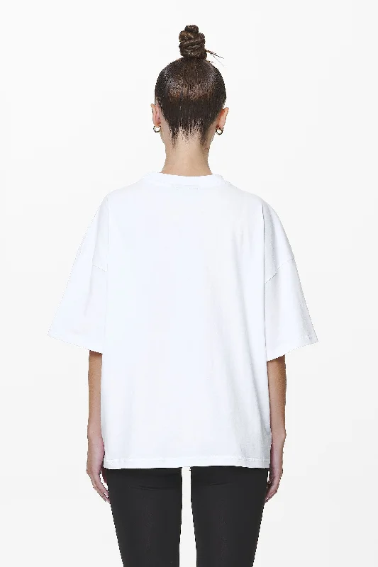 Bel Air Heavy Oversized Tee White Gum