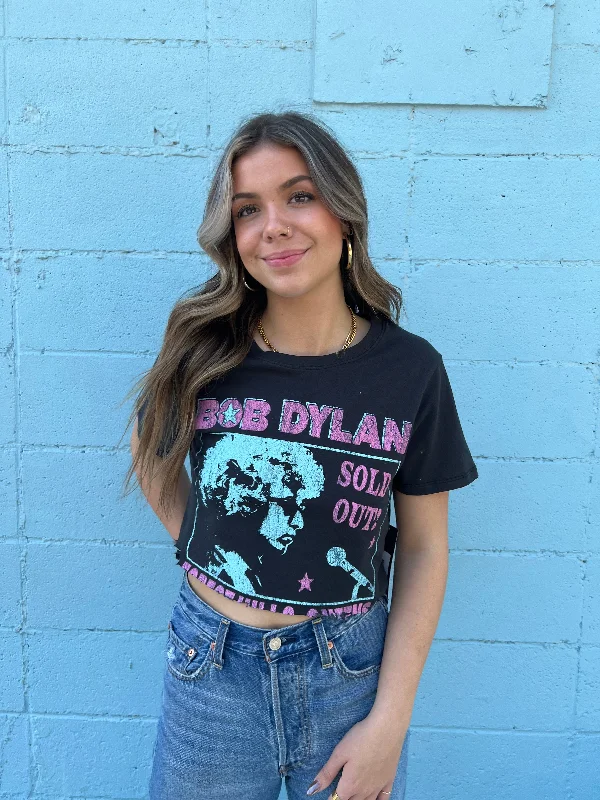 Bob Dylan Forest Hills Crop Tee