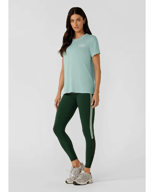 Lorna Jane Lotus T Shirt - Sea Mist