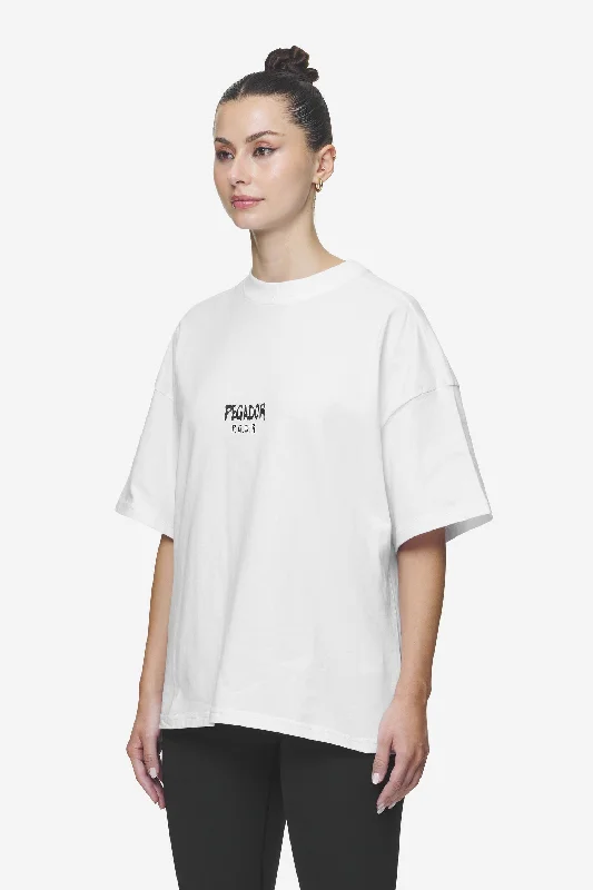 Ramira Heavy Oversized Tee White