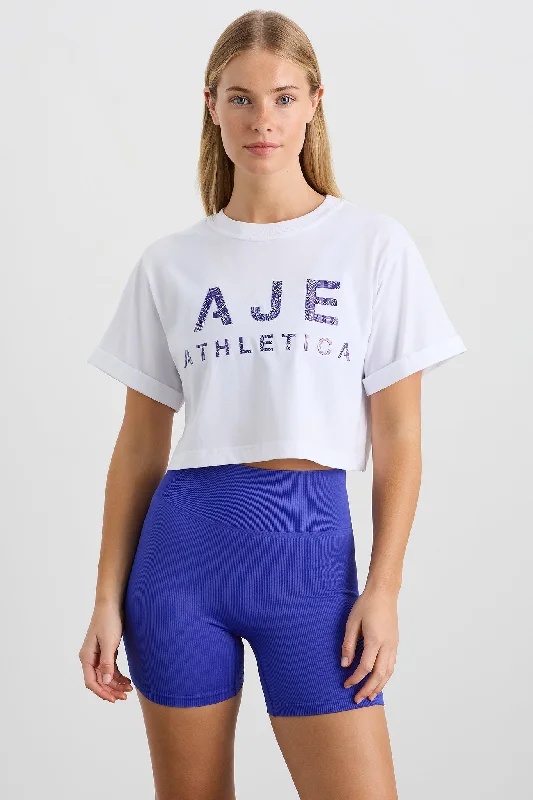 Stream Logo Crop Tee 105