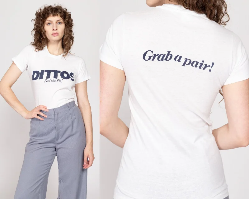 XS-Sm 70s Dittos ""Grab A Pair!"" T Shirt