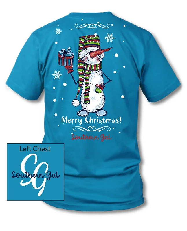 Southern Gal Snowman Tee