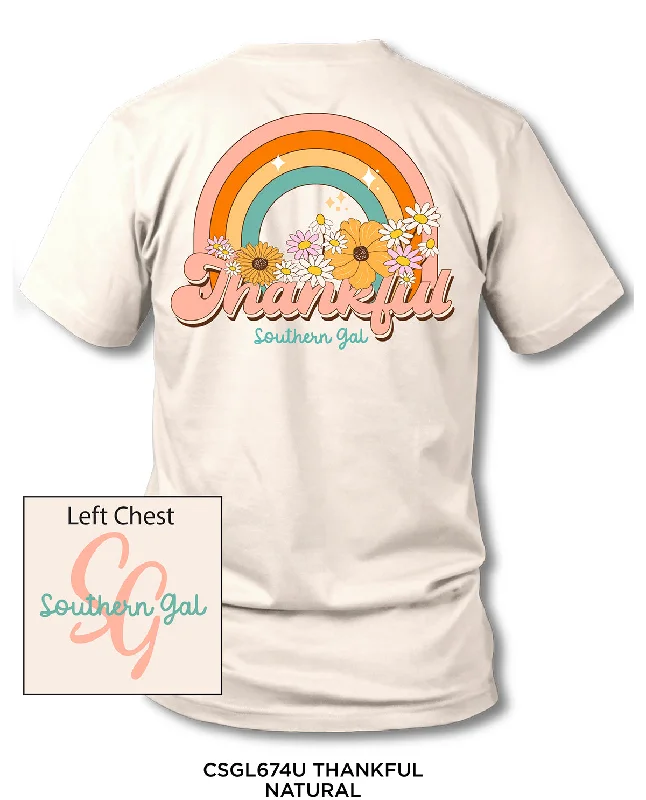 Southern Gal Thankful Screen Tee