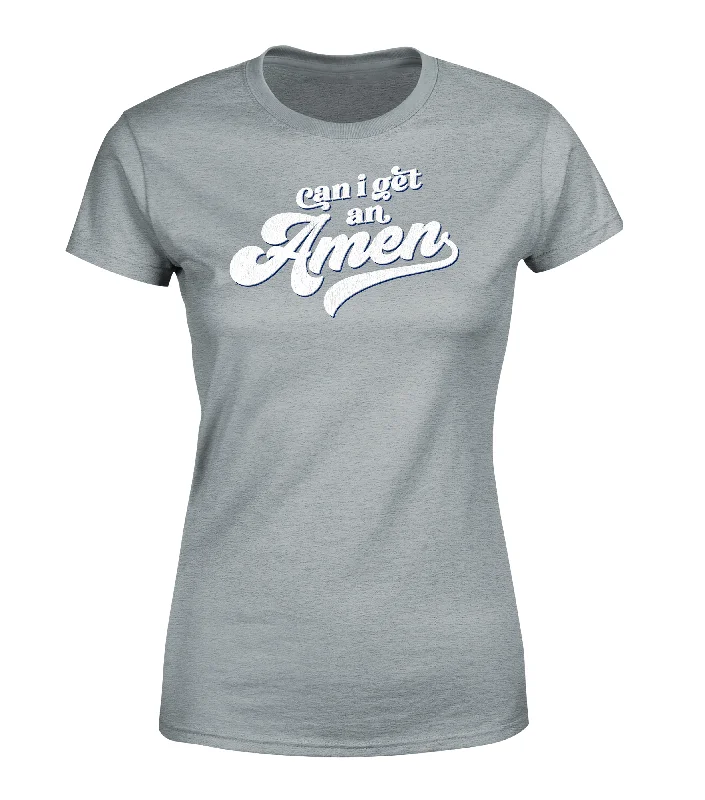 Women's Amen Short Sleeved Screen Tee