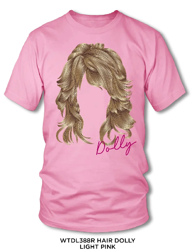 Women's Hair Dolly Short Sleeve Screen Tee