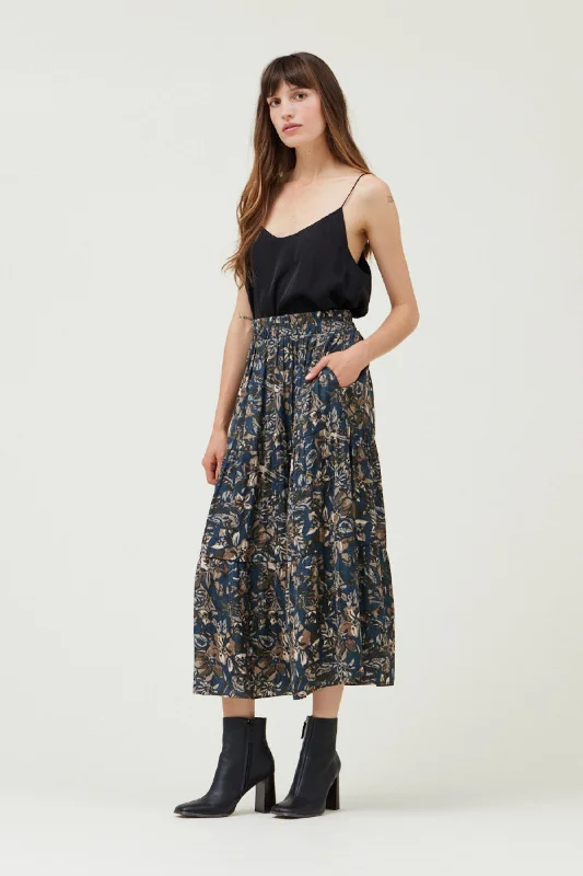 Twilight Petals Chiffon Skirt